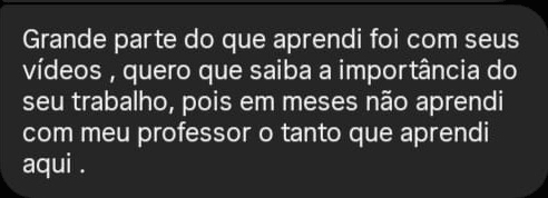 Depoimento de aluno do Personal Swim 6